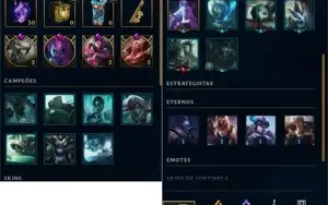 Conta league of legends MMR diamond