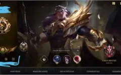 Conta Mestre wild rift