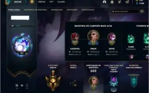 Conta ouro 3 com 155 Champs e 131 skins (1 Prestigio)