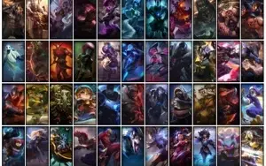Conta ouro 2 com TODOS os champs e 190 Skins ( Nivel 659 )