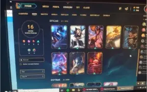 CONTA LOL PRATA 1 BARATO COM SKINS BOAS