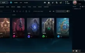 CONTA LOL LEAGUE OF LEGENDS 310 SKINS LEVEL 135