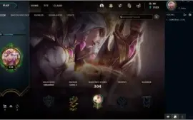 CONTA LOL LEAGUE OF LEGENDS 310 SKINS LEVEL 135