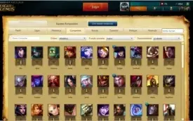 CONTA LOL PRATA 2 / BORDA DE GOLD / 51 CHAMPS / 6 SKINS