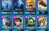Conta clash royale lv 11 com 15 lendarias (5000 Troféus)