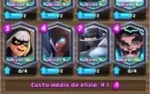 Conta clash royale lv 11 com 15 lendarias (5000 Troféus)