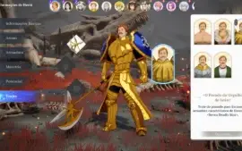 Conta 7ds Origin Scanor C8 com skins machado/armadura +7ssr