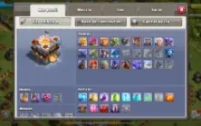 conta de clash of clans cv 11 quase full