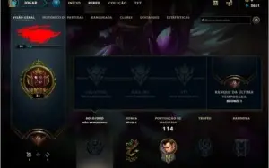 Conta League Of Legends - Unranked