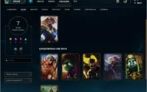 Conta League Of Legends - Unranked