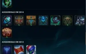 Conta lol ouro IV