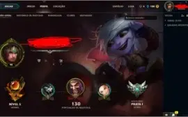 CONTA LOL PRATA 2