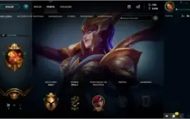 CONTA DE 2012 LEAGUE OF LEGENDS
