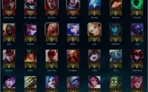CONTA DE 2012 LEAGUE OF LEGENDS