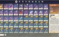 Genshin Impact conta Ar48 - Hutao+Eula+Baal+Qiqi+Mona+2(t5)
