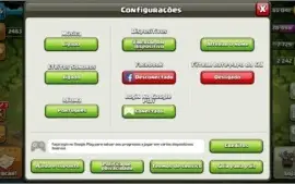 CONTA CLASH OF CLANS CV9 80% FULL