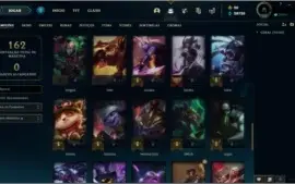 Conta LoL, Platina IV, Várias Skins e Campeões