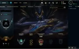 Conta LoL, Platina IV, Várias Skins e Campeões