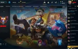 Conta de lol e valorant ( vinculadas )