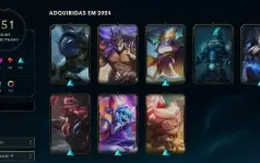 Venda Conta Lol 151 Skin Platina 1