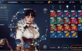 LV 64 PP 66K, 600K DS + 20 DRACOS, 8 PEDRAS EPICAS