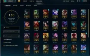 VENDO CONTA LOL NÍVEL 31 UNRANKED COM 20 SKINS