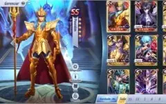 CONTA cdz awakening com hades ,poseidon e outros