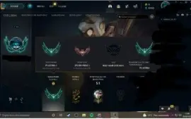 Conta platina 1 , mmr mt bom,  smurf , email não verificado