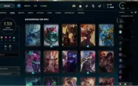 Conta lol falta 50 champs 130 skins d4 season passada