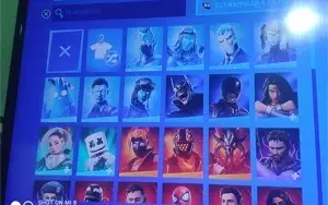 Conta Fortnite Várias skins pagas