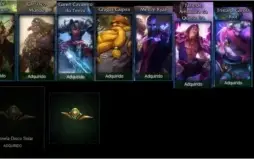 Conta lol lvl 30 - 25 Campeões 6 Skins
