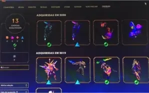VENDO CONTA LOL COM MAIS DE R$4.000,00 REAIS INVESTIDOS