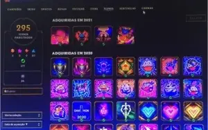VENDO CONTA LOL COM MAIS DE R$4.000,00 REAIS INVESTIDOS