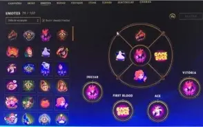 VENDO CONTA LOL COM MAIS DE R$4.000,00 REAIS INVESTIDOS