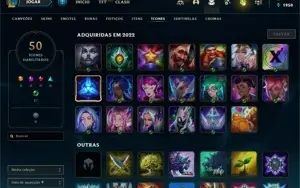 Conta PLATINA 4 - Smurf LOL (league of legends) ELOMOON