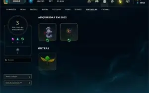 Conta PLATINA 4 - Smurf LOL (league of legends) ELOMOON