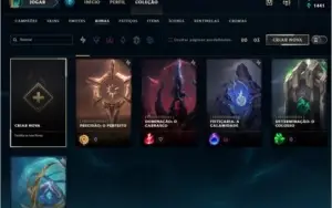 conta lol level 30 unranked