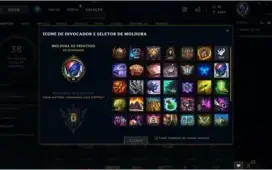 conta lol level 30 unranked