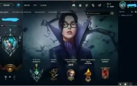 League of legends - Plat4 - 176 skins