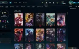 League of legends - Plat4 - 176 skins