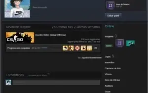 CONTA CSGO 13 ANOS STEAM COM PRIME