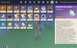 Conta Genshin Impact lvl 55