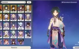 GENSHIN IMPACT-AR55 XIAO+DILUC+ZHONG C1+JEAN C1+TÚMULO+MONA