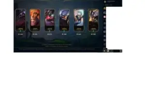 conta de lol gold 1 soloq e platina 4 flex