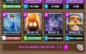 Conta Clash Royale- lvl11 - Arena 12:4150 - 13 Lendárias