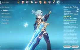 Conta com YOIMIYA+3 personagens 4 estrelas aleatórios