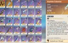 Conta com YOIMIYA+3 personagens 4 estrelas aleatórios