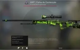 Skin CSGO AWP | Falha de Contenção
