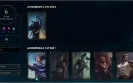 CONTA PRATA 4 COM VARIOS CHAMP SKIN E FRAGMENTOS DE SKIN
