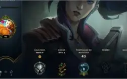 CONTA PRATA 4 COM VARIOS CHAMP SKIN E FRAGMENTOS DE SKIN